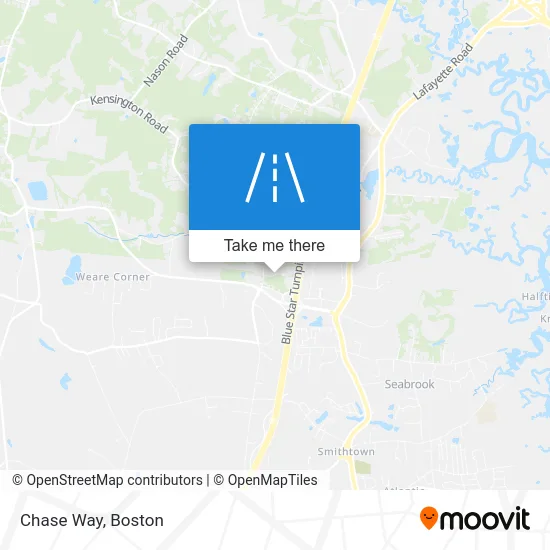 Chase Way map