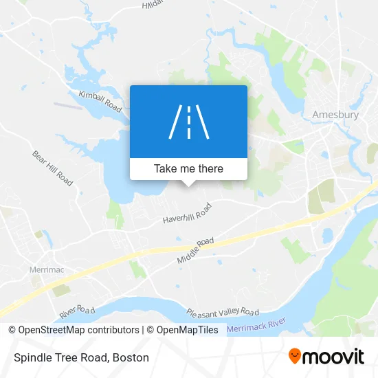 Spindle Tree Road map