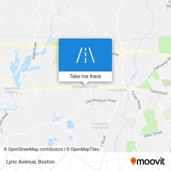 Mapa de Lyric Avenue