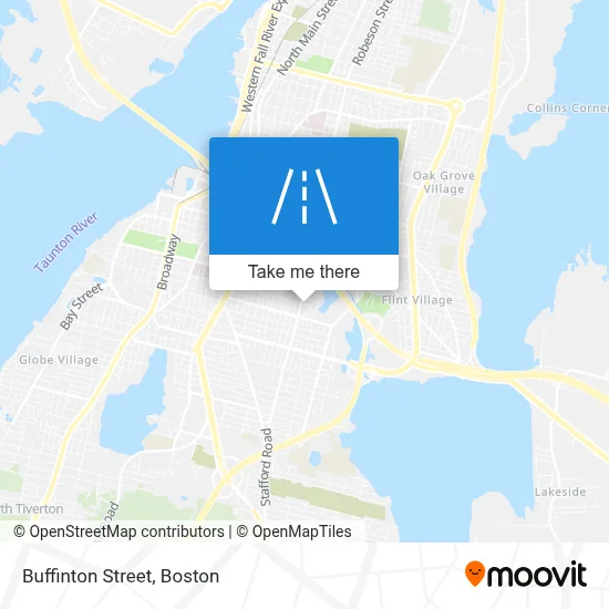 Buffinton Street map