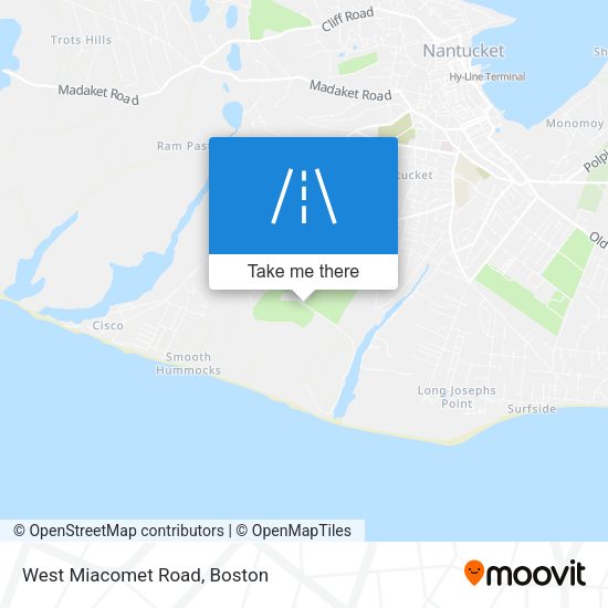 Mapa de West Miacomet Road