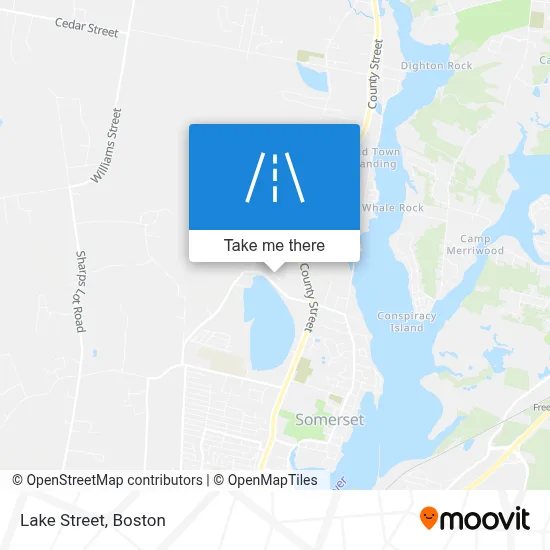 Lake Street map