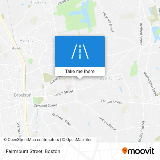 Fairmount Street map