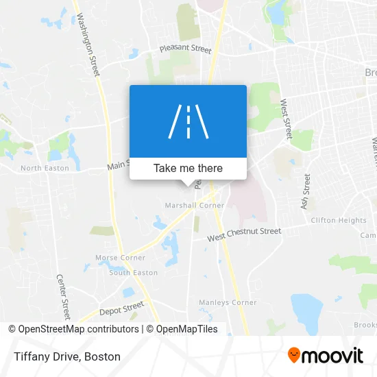 Tiffany Drive map