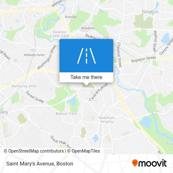 Mapa de Saint Mary's Avenue