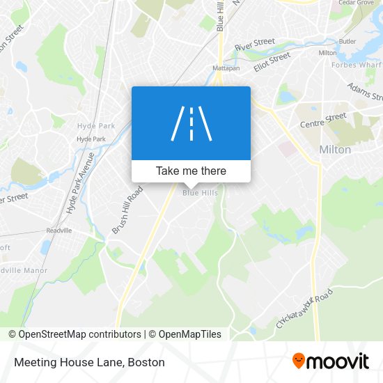 Mapa de Meeting House Lane