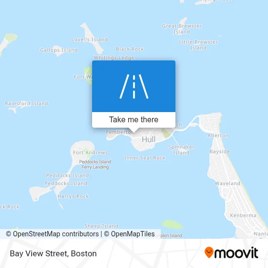 Bay View Street map