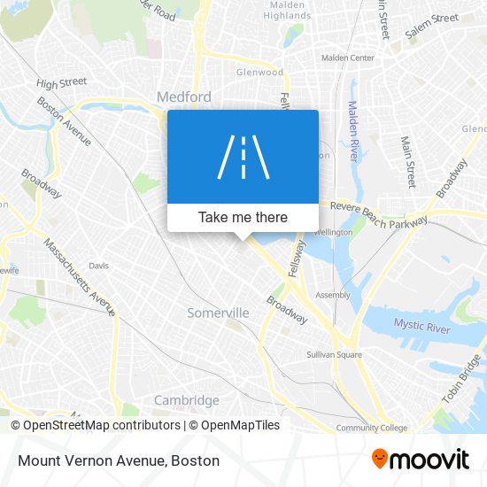 Mapa de Mount Vernon Avenue