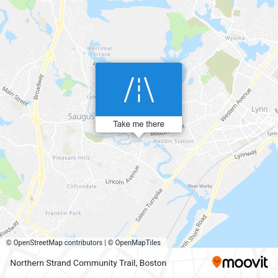 Northern Strand Community Trail map