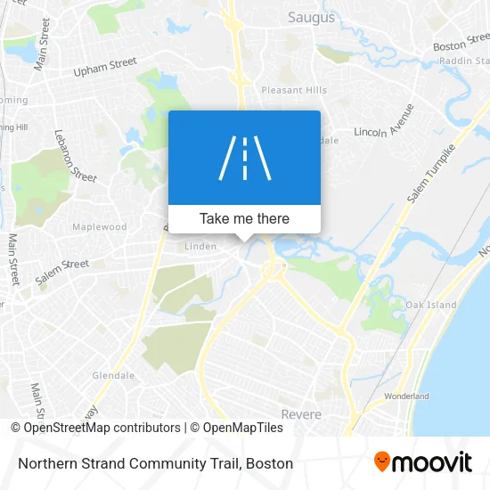 Mapa de Northern Strand Community Trail