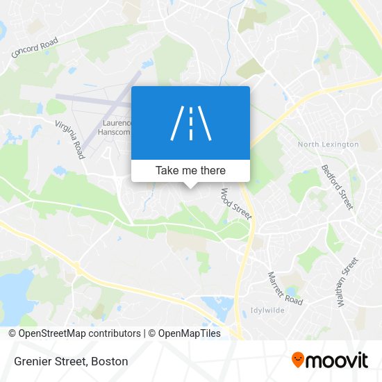 Mapa de Grenier Street