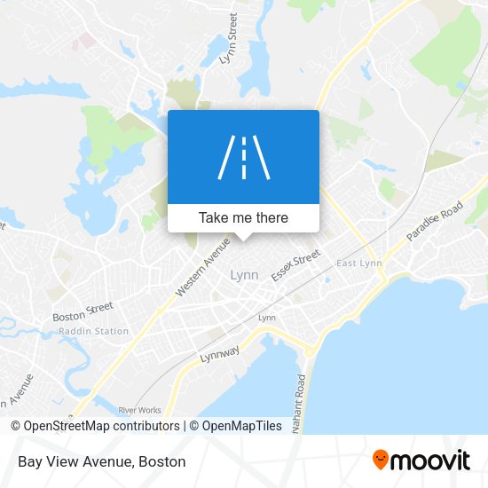 Mapa de Bay View Avenue