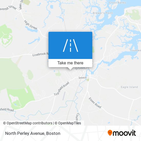 North Perley Avenue map