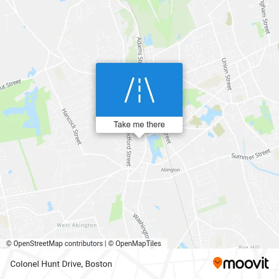 Colonel Hunt Drive map