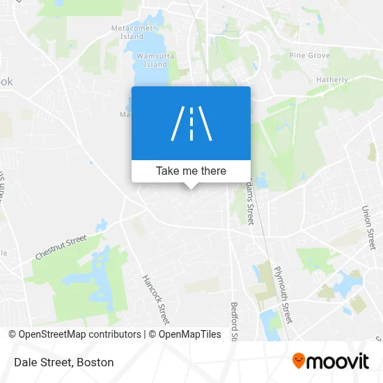 Dale Street map
