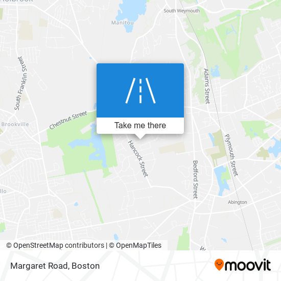 Margaret Road map