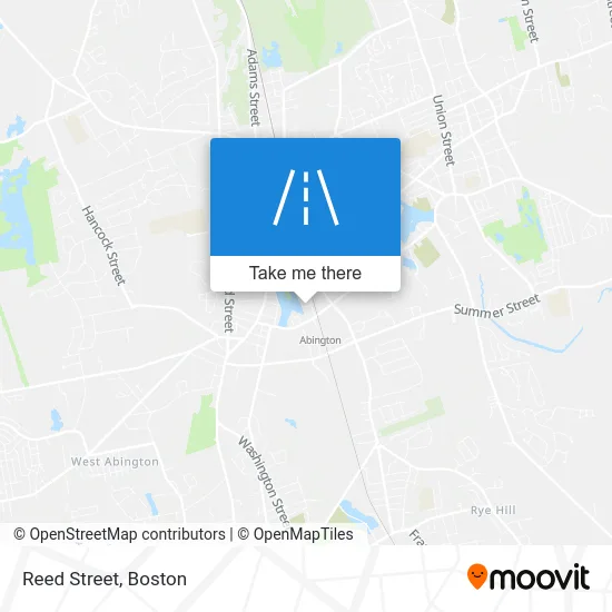 Reed Street map