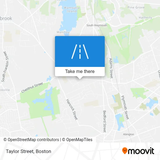Taylor Street map