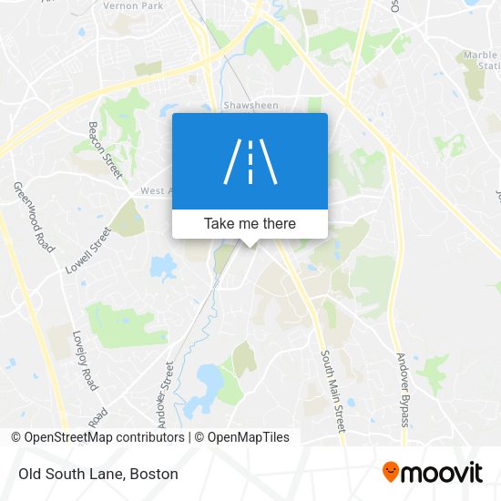 Mapa de Old South Lane