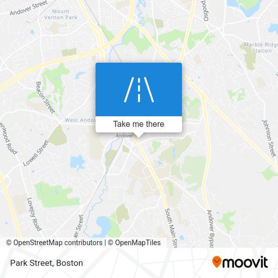 Mapa de Park Street