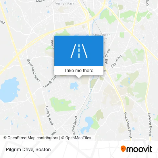 Pilgrim Drive map