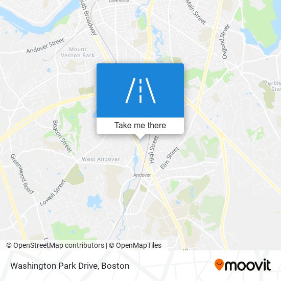 Mapa de Washington Park Drive