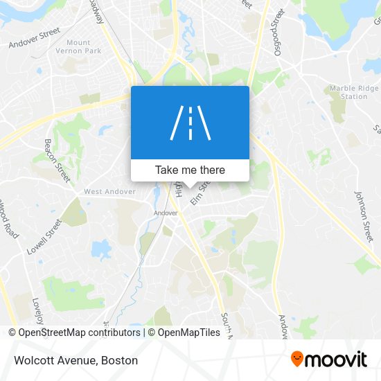 Mapa de Wolcott Avenue