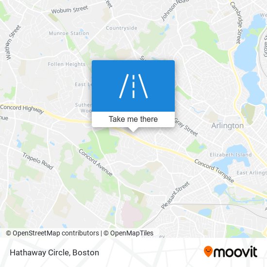 Mapa de Hathaway Circle