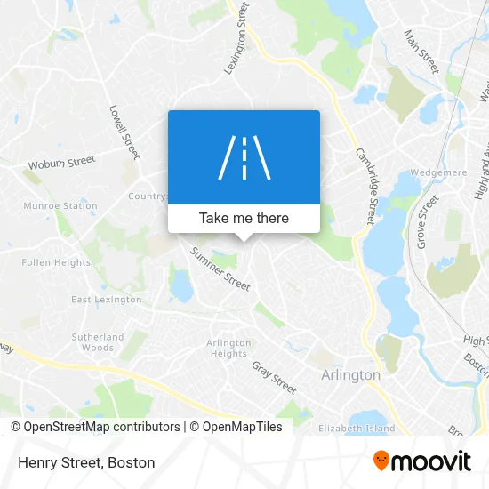 Henry Street map