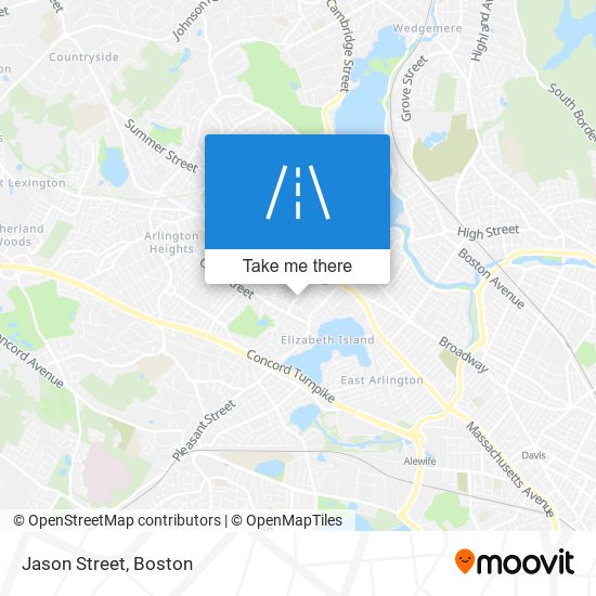 Jason Street map