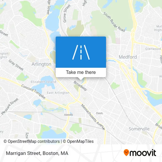Mapa de Marrigan Street