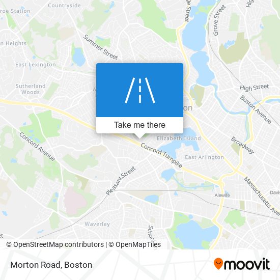 Morton Road map