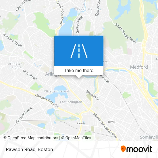 Rawson Road map