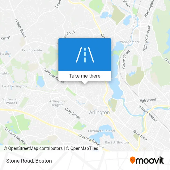 Stone Road map