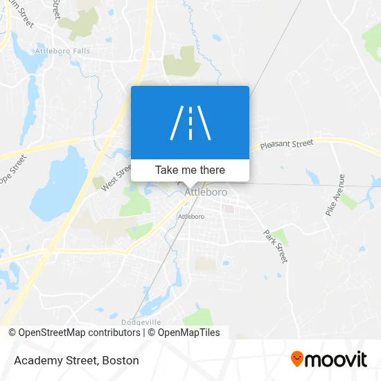 Academy Street map