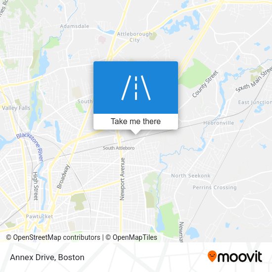 Mapa de Annex Drive