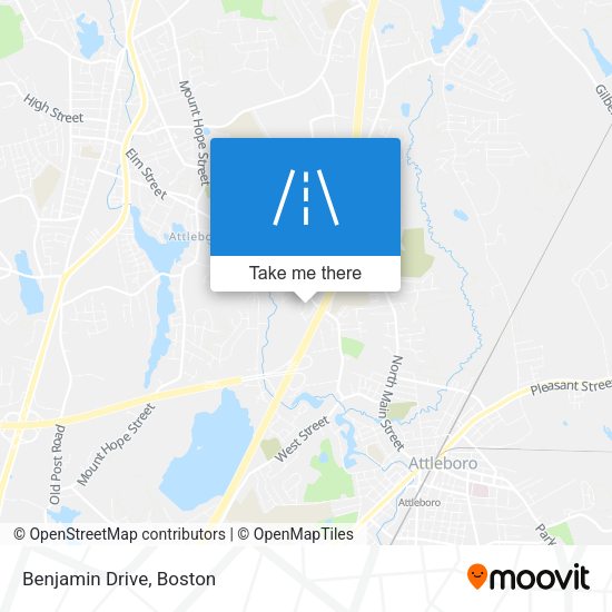 Mapa de Benjamin Drive