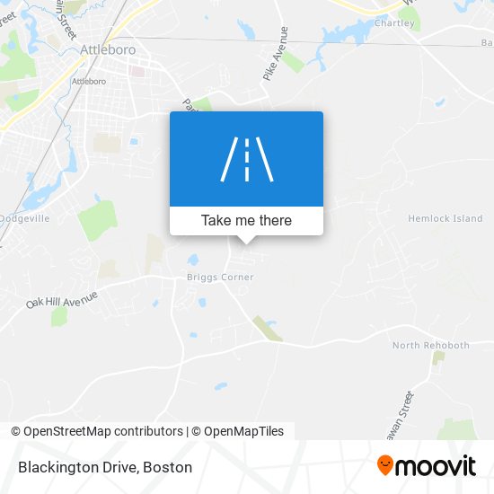 Blackington Drive map