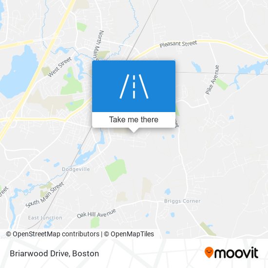 Briarwood Drive map