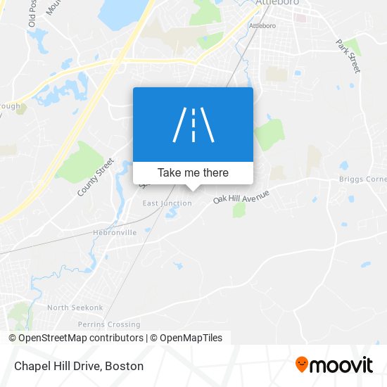 Mapa de Chapel Hill Drive