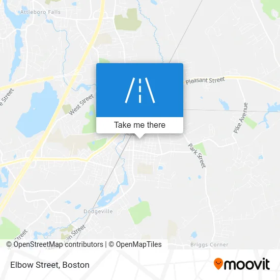Elbow Street map