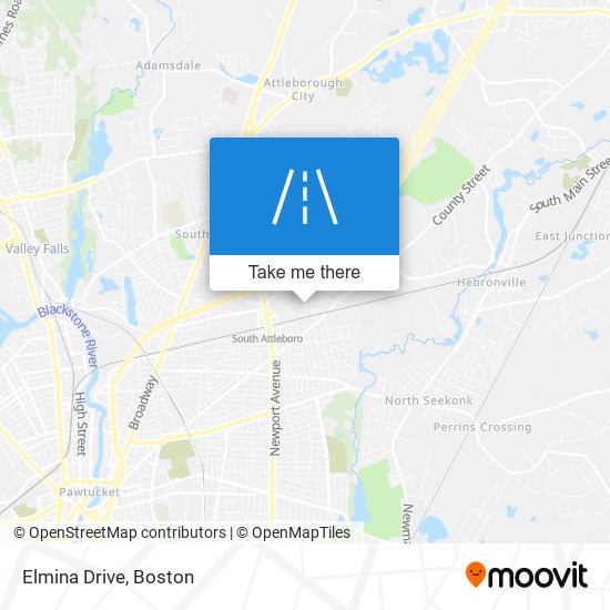 Elmina Drive map
