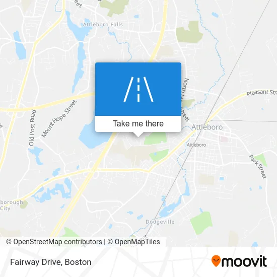 Fairway Drive map