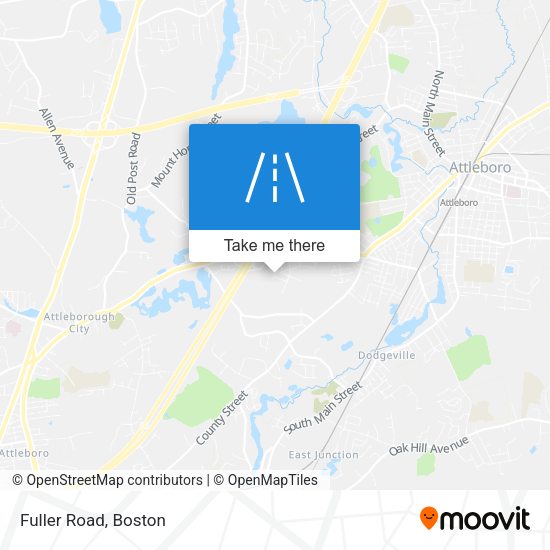 Mapa de Fuller Road