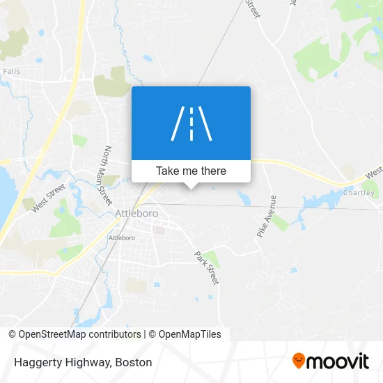 Haggerty Highway map