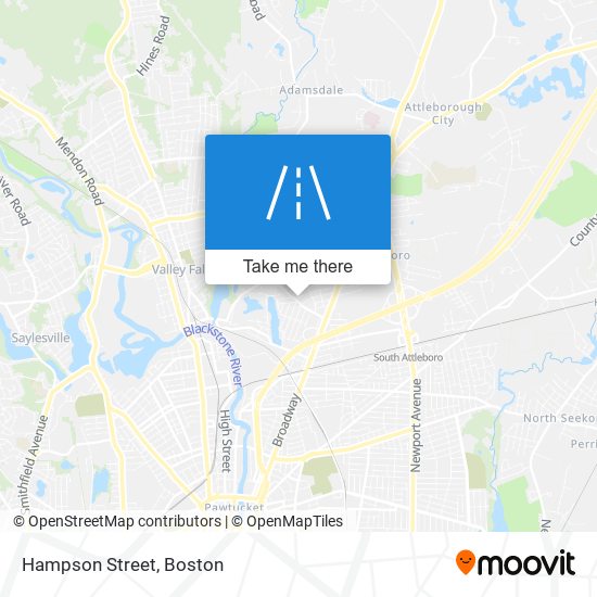 Hampson Street map