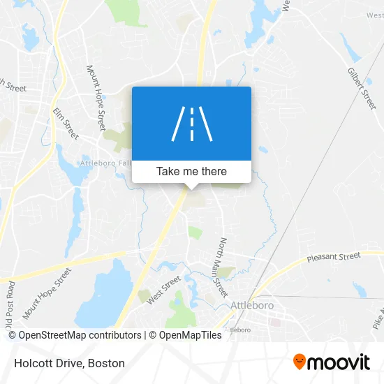 Holcott Drive map