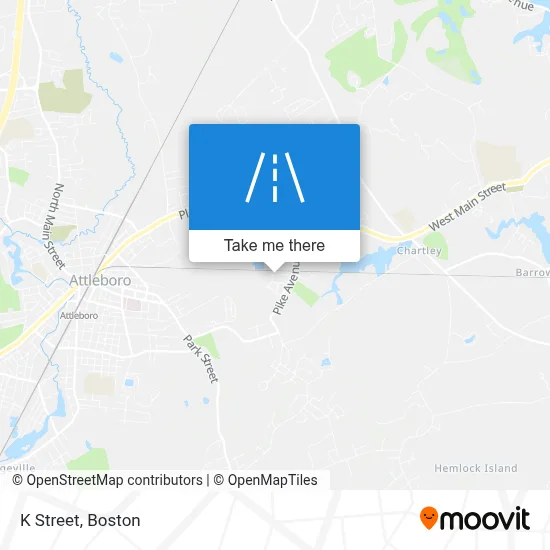 K Street map