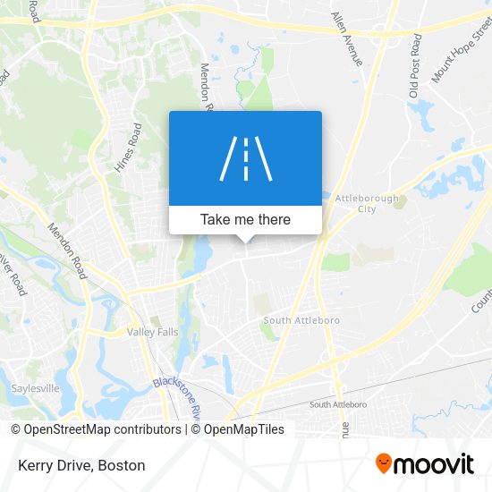 Mapa de Kerry Drive