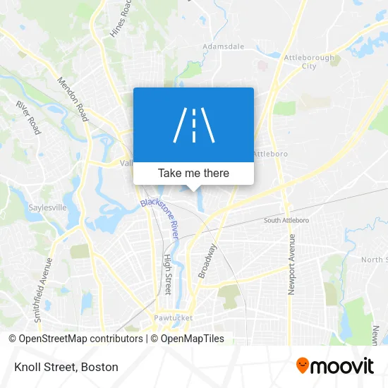 Knoll Street map